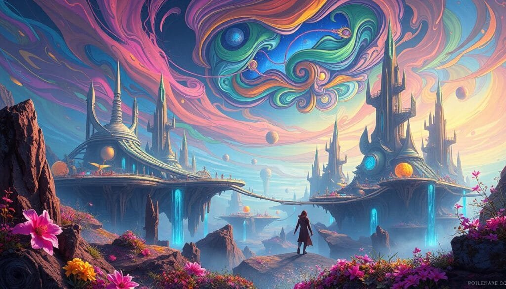 futuro del arte interdimensional con inteligencia artificial