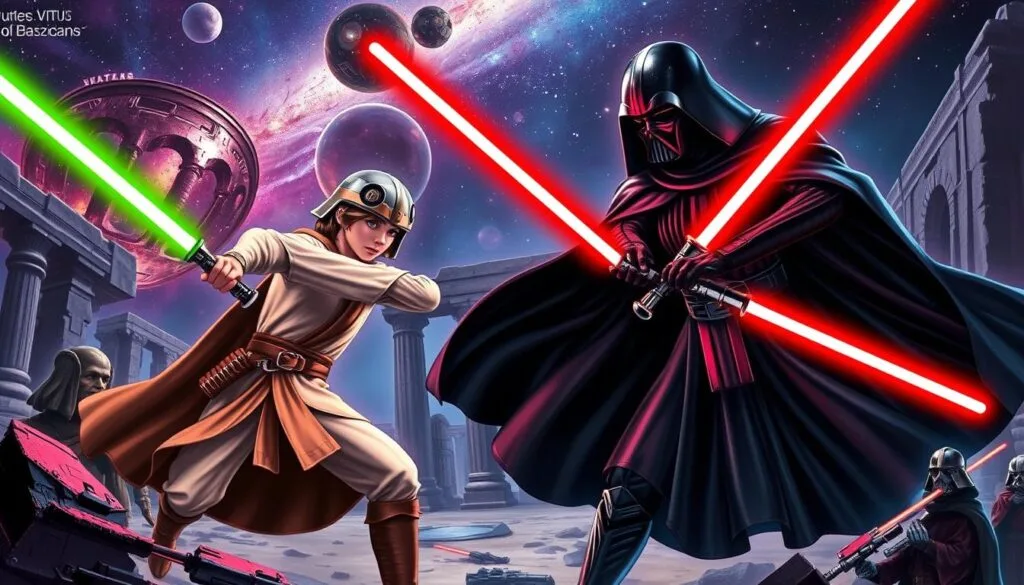 héroes y villanos de Star Wars héroes y villanos de Star Wars