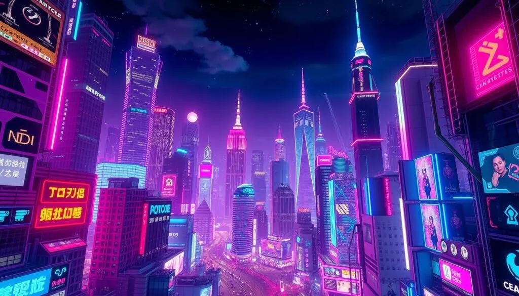 herramientas IA para crear imágenes Cyberpunk