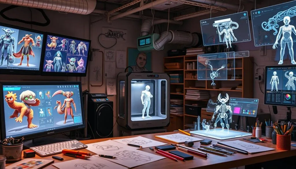 herramientas de IA para crear personajes