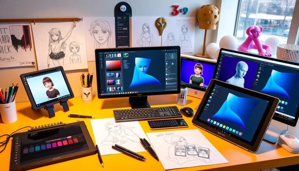 herramientas de diseño para generación de avatares