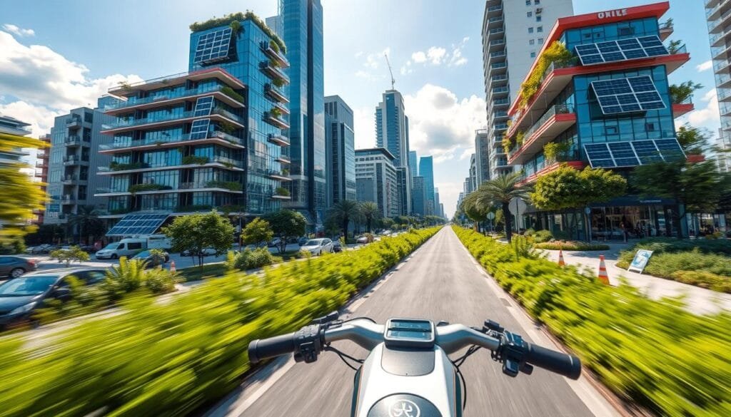 ilustraciones de IA de transportes alternativos