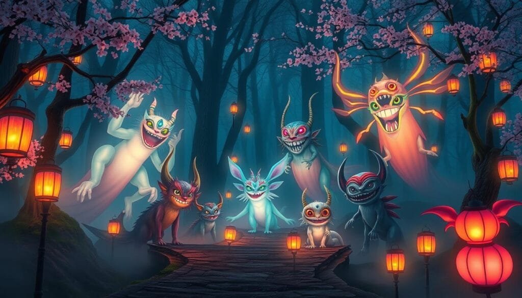 ilustraciones de yokai ilustraciones de yokai