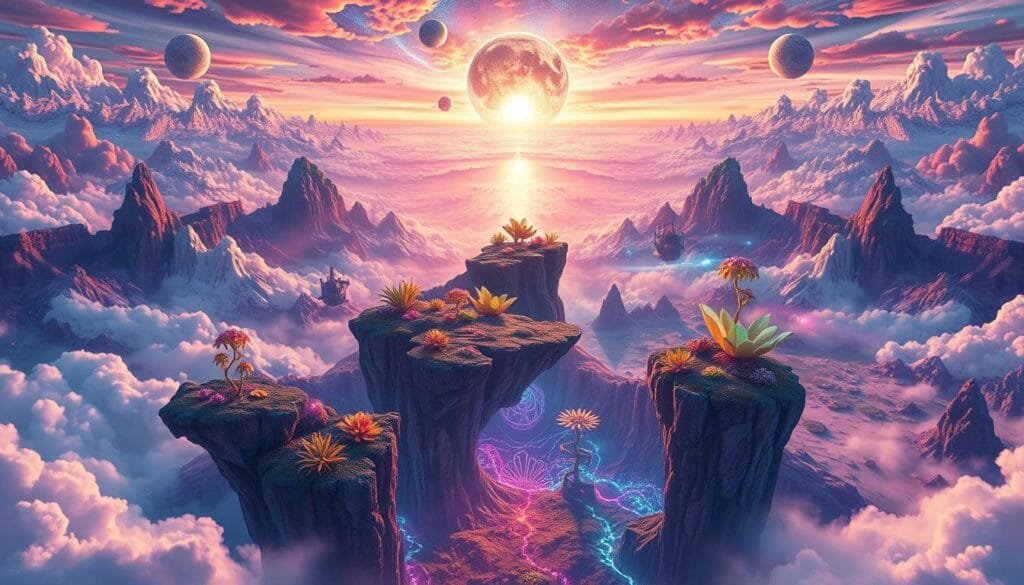 inspiración artística en el arte de universos