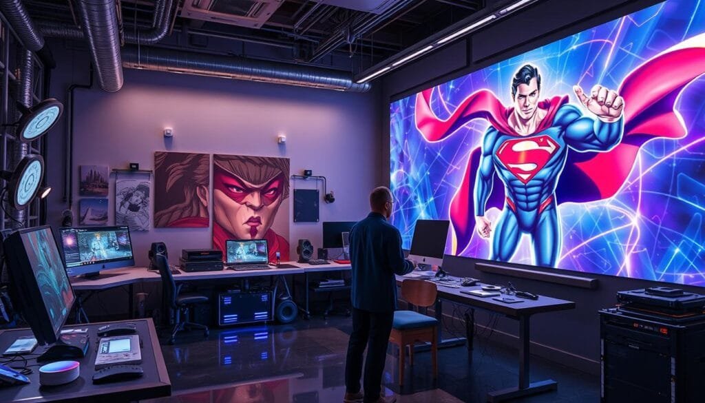 inteligencia artificial en creación gráfica