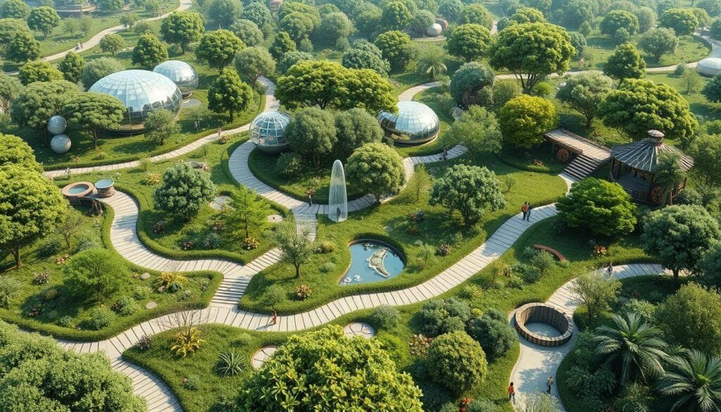 inteligencia artificial en diseño de parques