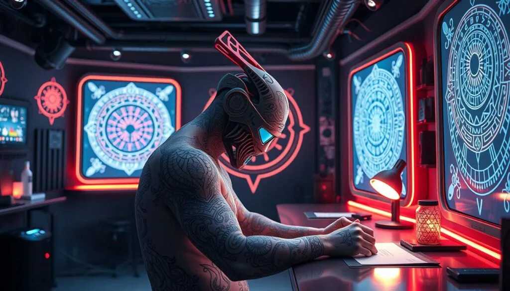 inteligencia artificial en diseño de tatuajes