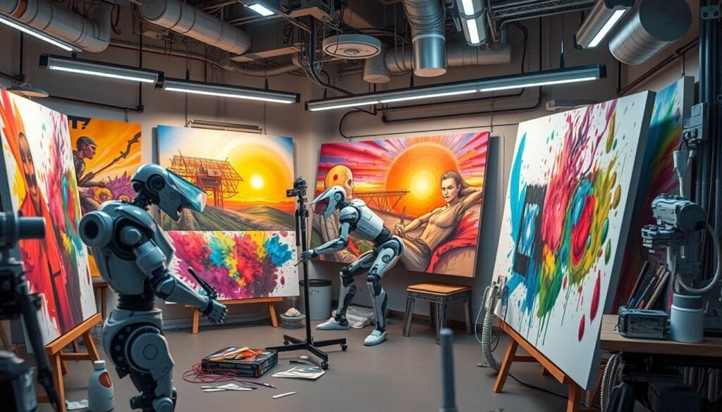 inteligencia artificial en el arte