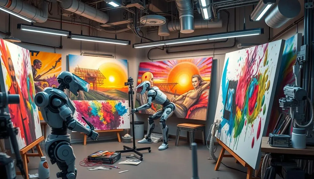 inteligencia artificial en el arte