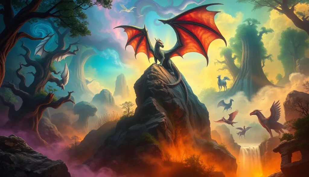 mejores prompts para ilustraciones mitológicas