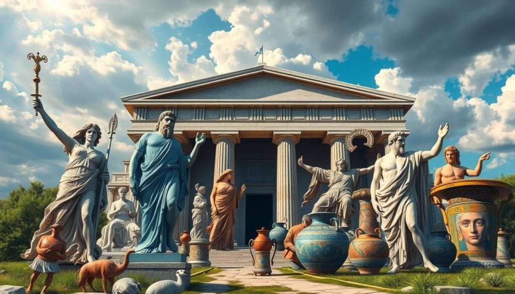 mitología griega y su importancia en el arte