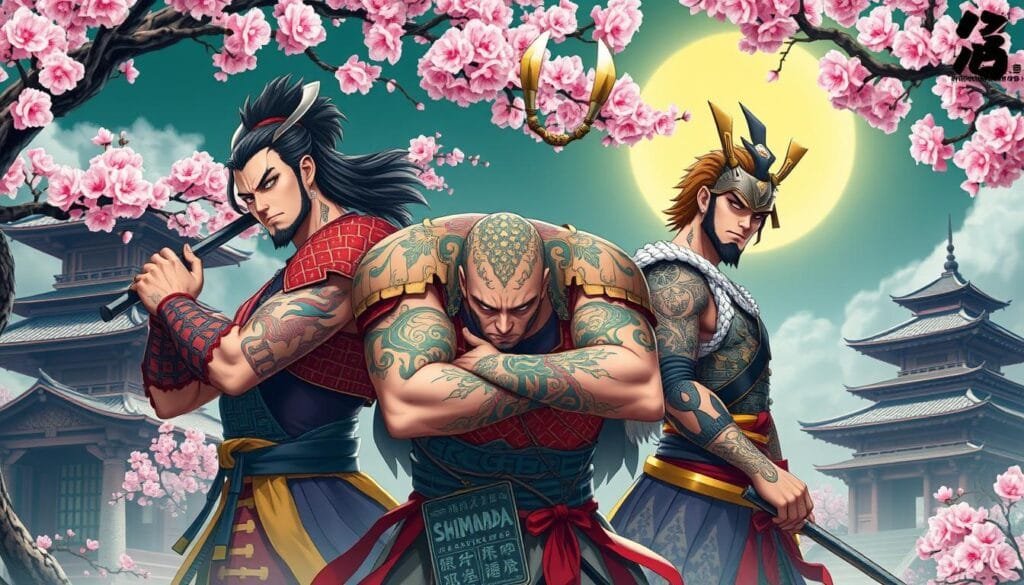 personajes masculinos cultura japonesa clan Shimada personajes masculinos cultura japonesa clan Shimada