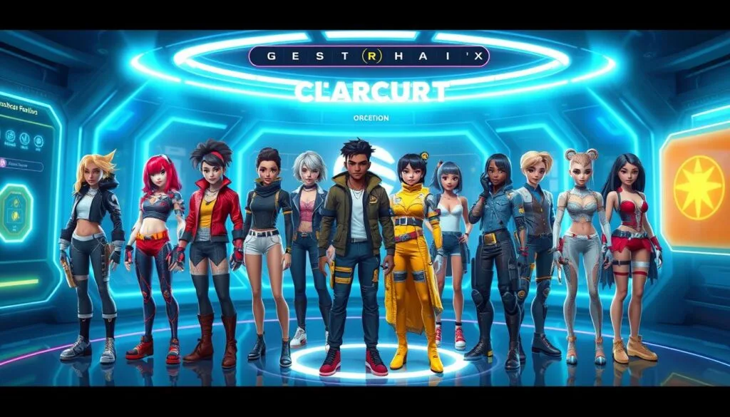 personalización de personajes