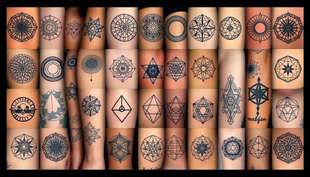 popularidad de tatuajes geométricos