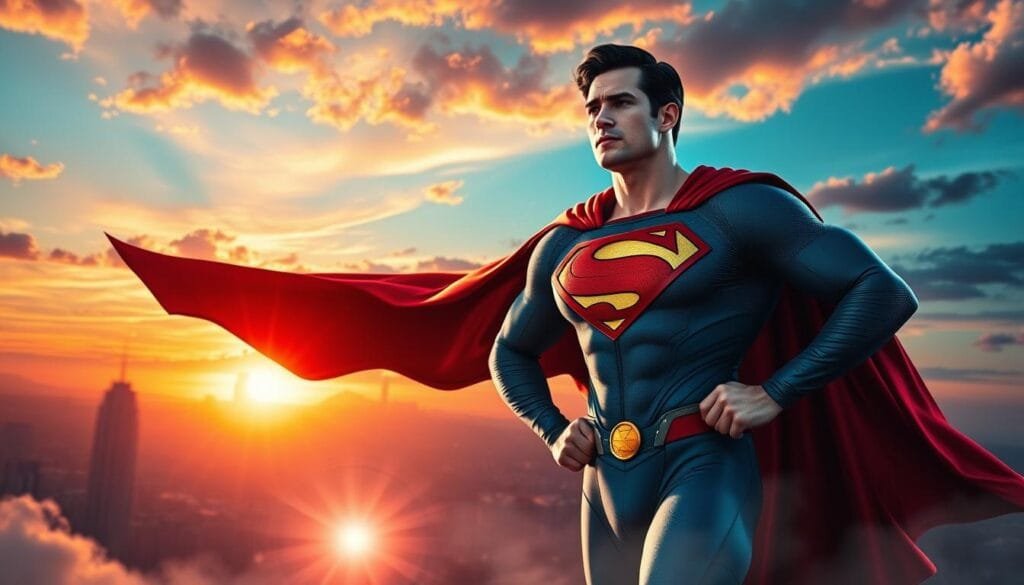 prompts creación de imágenes Superman