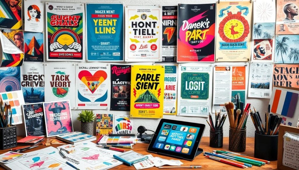 prompts de diseño para carteles de eventos prompts de diseño para carteles de eventos