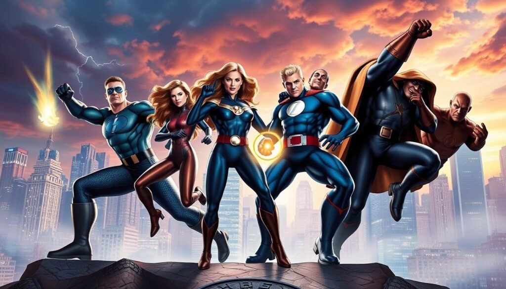 prompts efectivos para la creación de imágenes de Fantastic Four