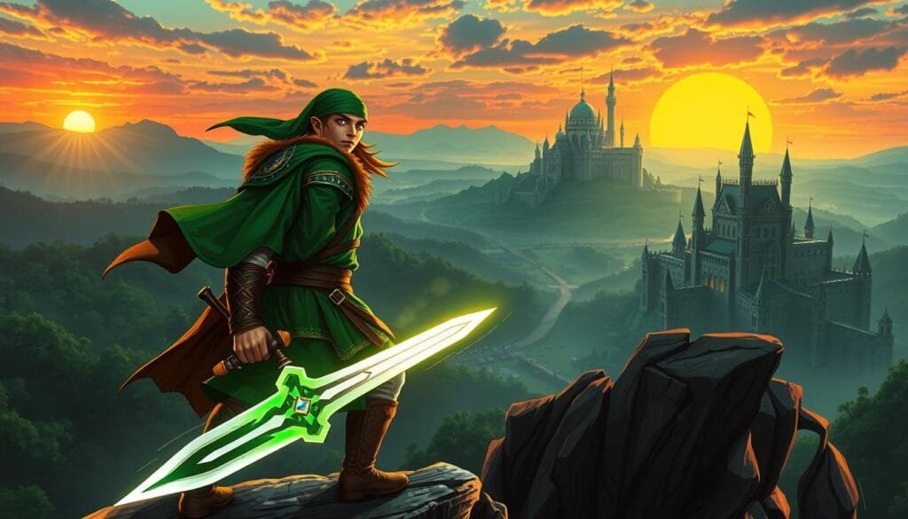 prompts efectivos para personajes The Legend of Zelda