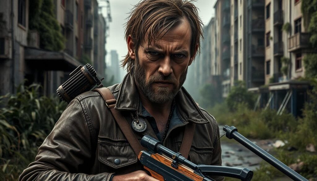 prompts específicos en personajes de The Walking Dead