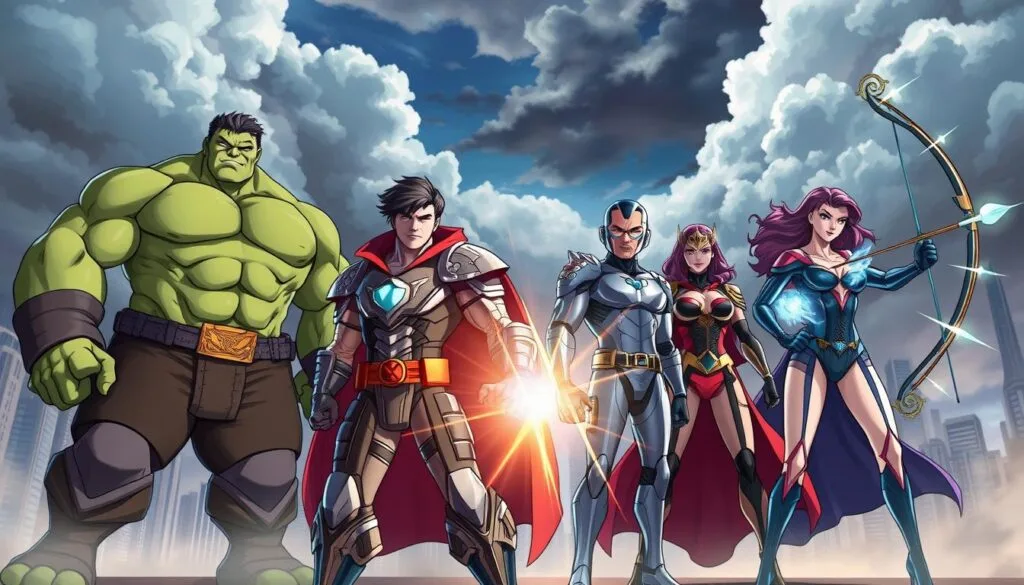 prompts para Avengers