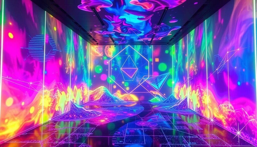 prompts para crear arte de hologramas con ia