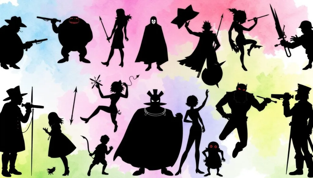 prompts para crear diseños de siluetas con ia