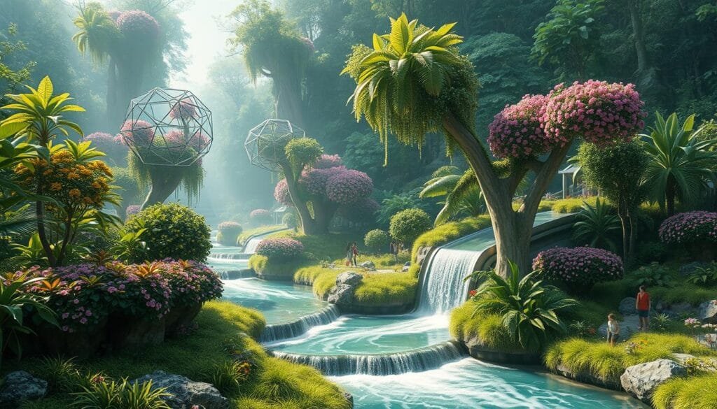 prompts para crear ilustraciones de espacios virtuosos con ia