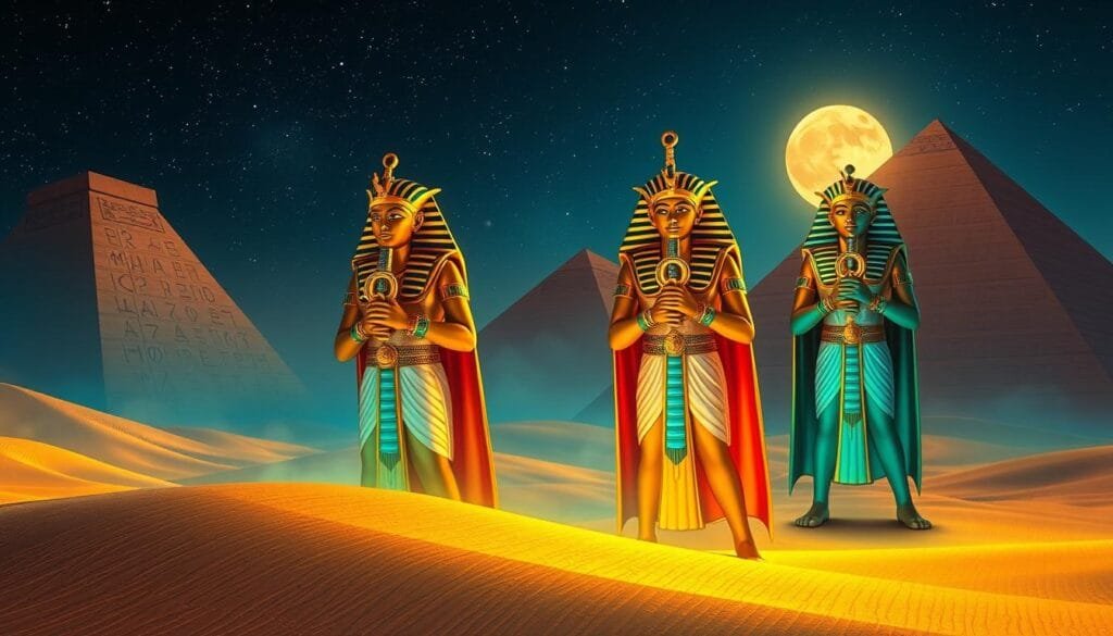 prompts para crear imagen de dioses egipcios con ia