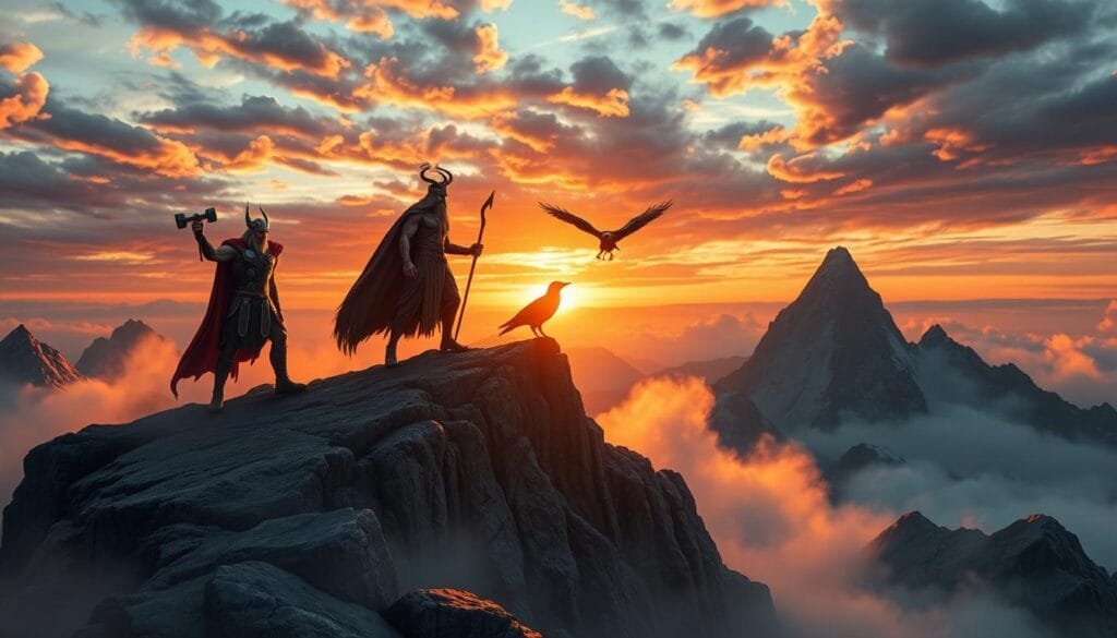 prompts para crear imagen de dioses nórdicos con ia