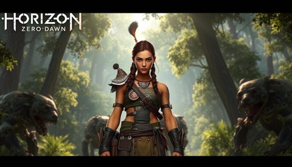 prompts para crear imagen de personajes de Aloy de Horizon Zero Dawn con ia prompts para crear imagen de personajes de Aloy de Horizon Zero Dawn con ia