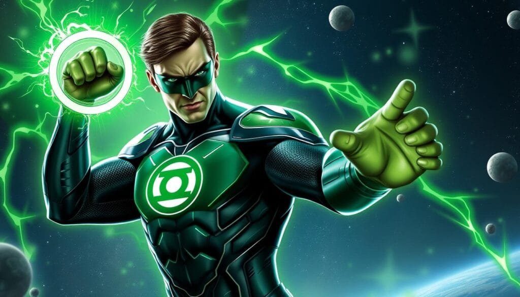 prompts para crear imagen de personajes de Green Lantern con ia prompts para crear imagen de personajes de Green Lantern con ia