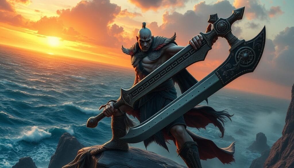 prompts para crear imagen de personajes de Kratos de God of War con ia prompts para crear imagen de personajes de Kratos de God of War con ia