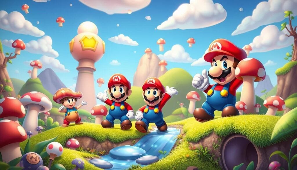 prompts para crear imagen de personajes de Mario con ia prompts para crear imagen de personajes de Mario con ia
