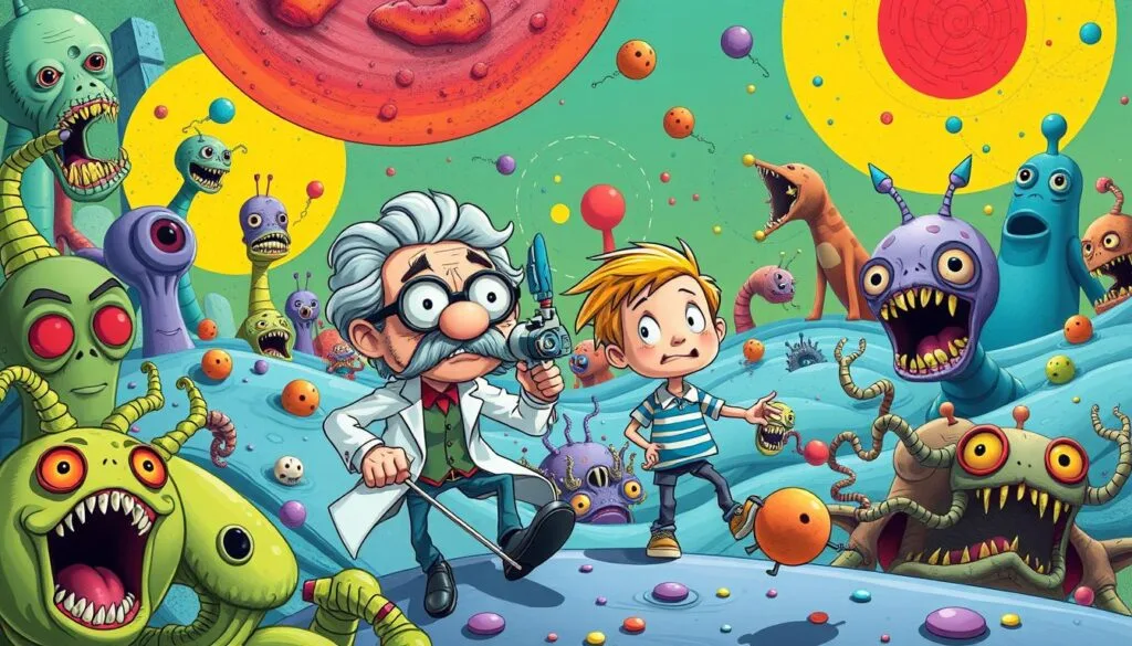 prompts para crear imagen de personajes de Rick and Morty con ia
