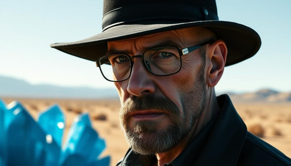 prompts para crear imagen de personajes de Walter White de Breaking Bad con ia