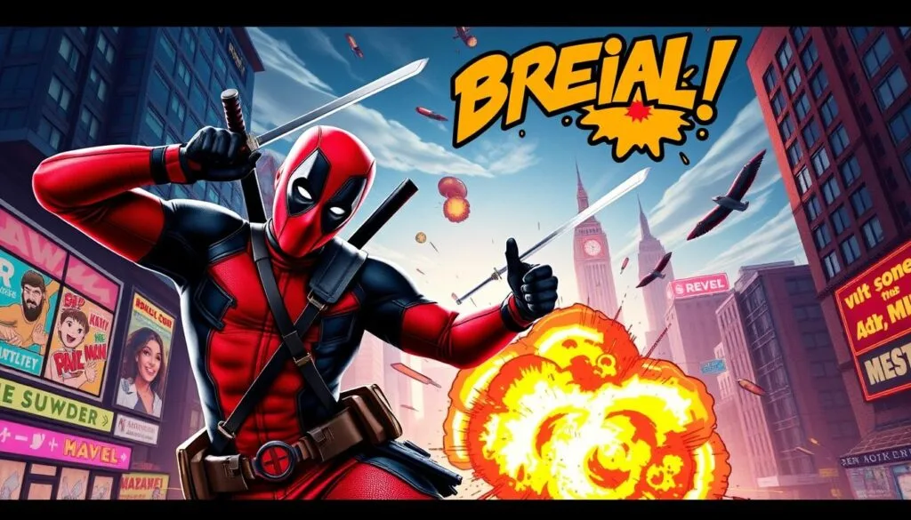 prompts para crear imágenes de Deadpool