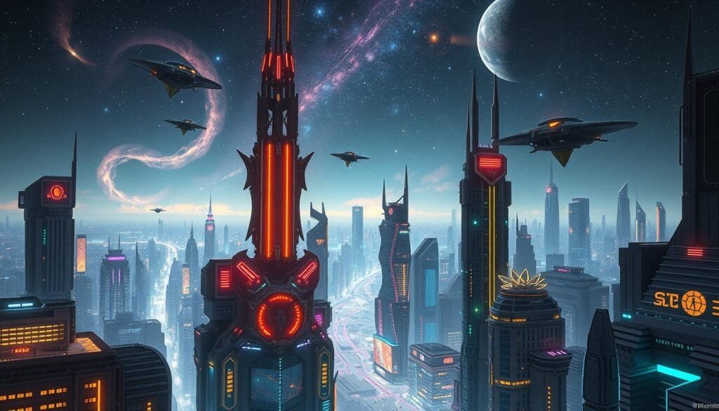 prompts para ilustraciones de ciencia ficción