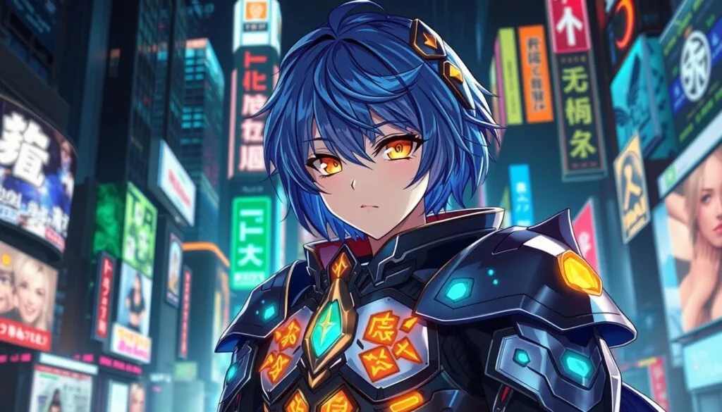 prompts para personajes de anime