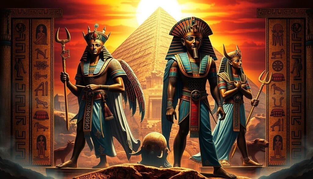 símbolos culturales en arte egipcio