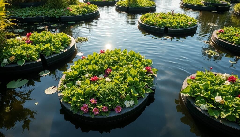 sostenibilidad en jardines flotantes