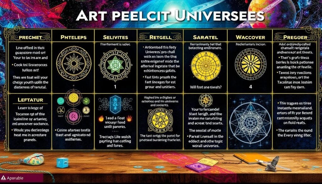 tabla de prompts para crear arte