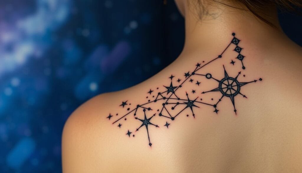 tatuajes de constelaciones