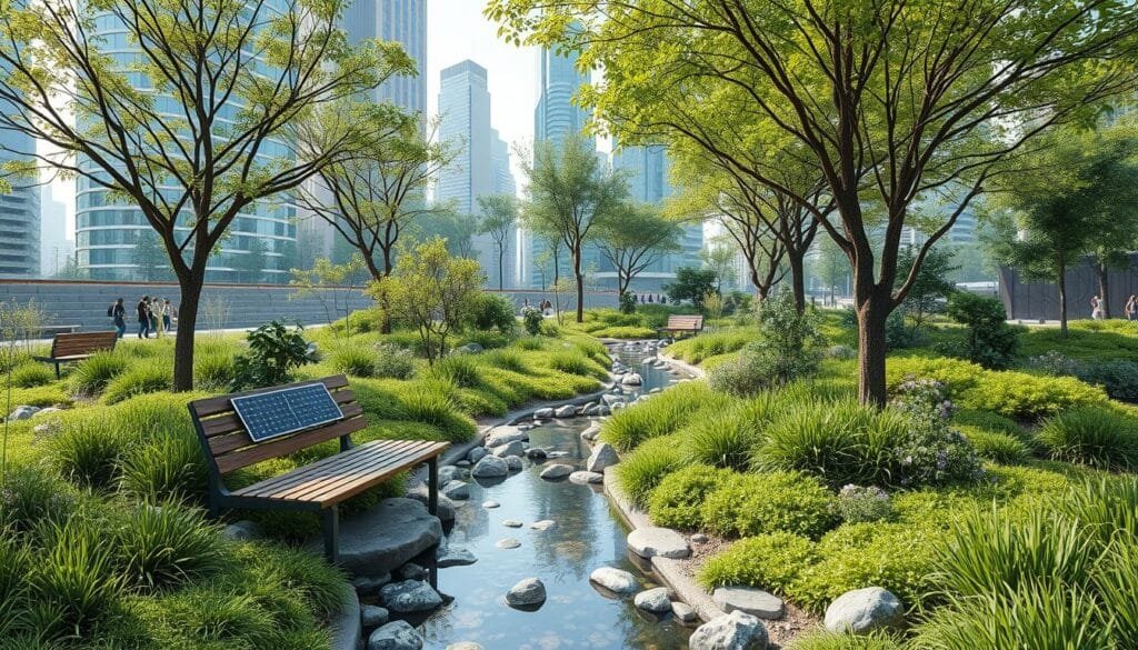 tecnología inteligente en paisajismo