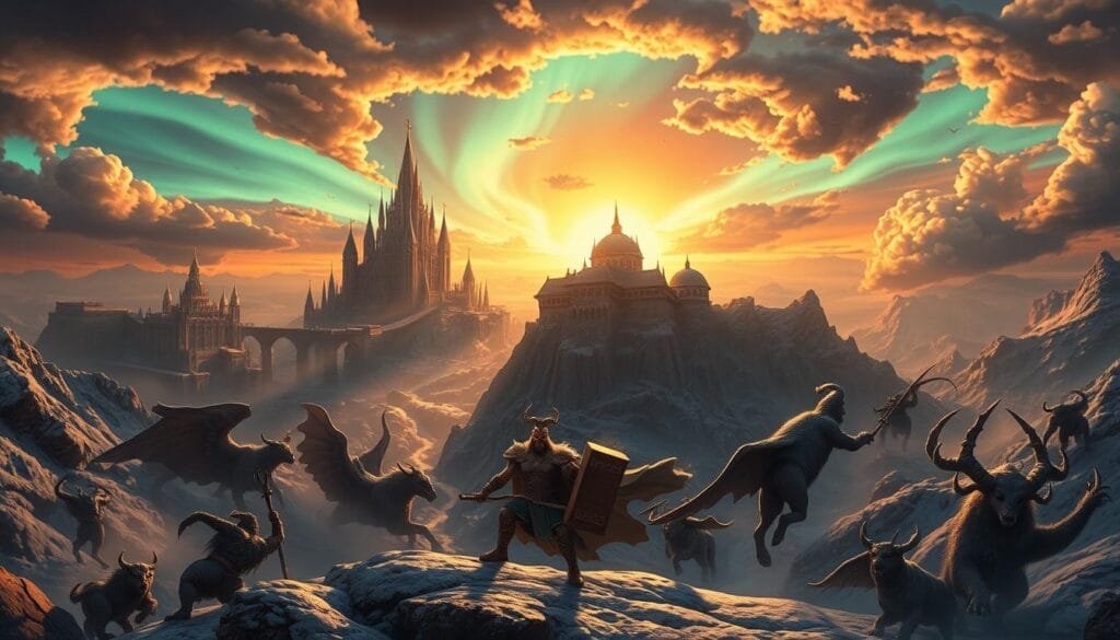 temáticas mitológicas en creación artística