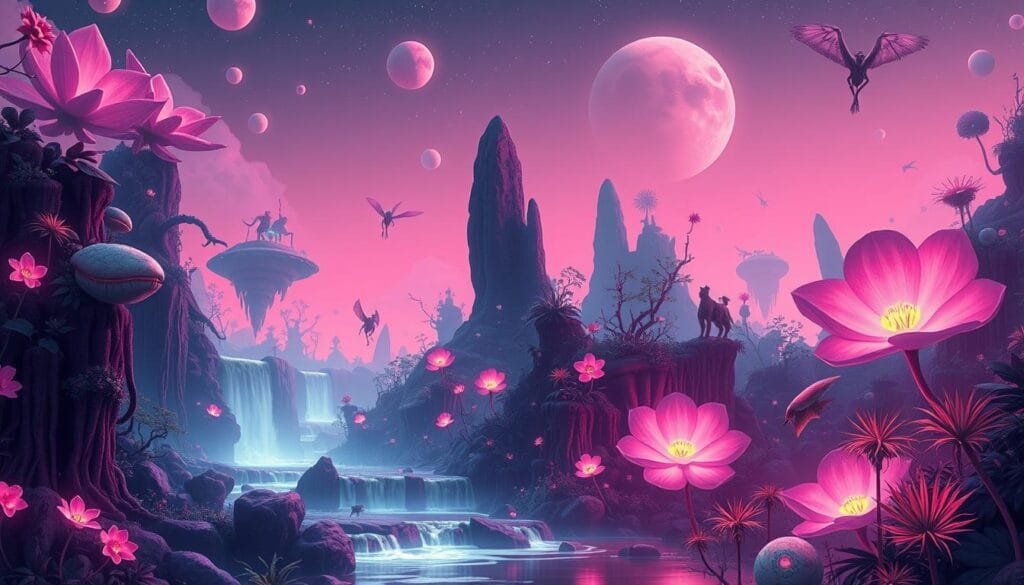 tipos de ecosistemas alienígenas