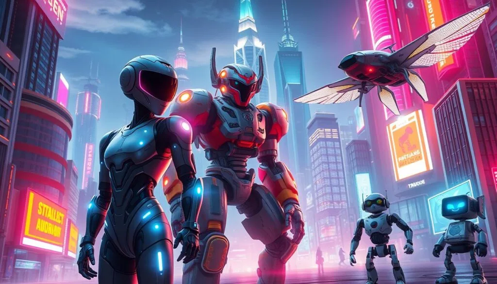 tipos de robots