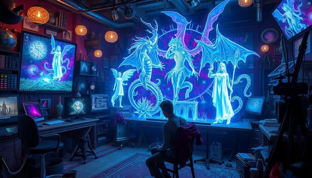 uso de IA en crear imágenes de personajes uso de IA en crear imágenes de personajes