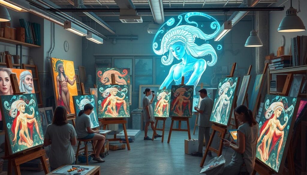 ventajas IA en creación artística