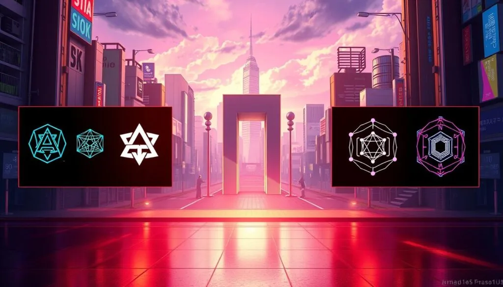 Comparativa de herramientas de IA para Mob Psycho100: A vibrant, hyper-detailed illustration depicting a side-by-side comparison of leading AI platforms for generating images inspired by the anime series Mob Psycho 100. In the foreground, various AI model logos and interfaces are showcased, highlighted by dramatic lighting and crisp, photorealistic rendering. The middle ground features abstract portals or gateways, reflecting the supernatural, psychic elements of the source material. The background is a hazy, ethereal cityscape, blending elements of modern Tokyo with surreal, dreamlike landscapes. The overall composition conveys a sense of technological innovation, creative possibilities, and the fusion of the digital and the esoteric. Comparativa de herramientas de IA para Mob Psycho100: A vibrant, hyper-detailed illustration depicting a side-by-side comparison of leading AI platforms for generating images inspired by the anime series Mob Psycho 100. In the foreground, various AI model logos and interfaces are showcased, highlighted by dramatic lighting and crisp, photorealistic rendering. The middle ground features abstract portals or gateways, reflecting the supernatural, psychic elements of the source material. The background is a hazy, ethereal cityscape, blending elements of modern Tokyo with surreal, dreamlike landscapes. The overall composition conveys a sense of technological innovation, creative possibilities, and the fusion of the digital and the esoteric.