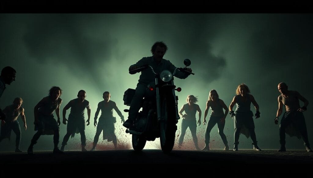 Errores comunes al crear prompts de Chainsaw Man: una escena oscura y sombría, con un fondo de siniestras sombras proyectadas por una iluminación tenue. En el centro, figuras humanas deformes y retorcidas, sus cuerpos mutilados por una motosierra demoníaca que gira furiosamente. Expresiones de terror y agonía en sus rostros distorsionados. Tonos de color apagados, predominando los grises, negros y rojos oscuros, creando una atmósfera de pesadilla. Encuadre cerrado, enfocando en los detalles grotescos y la violencia perturbadora. Perspectiva a nivel del suelo, transmitiendo una sensación de desesperación y claustrofobia. Estilo gráfico y crudo, sin retoques ni embellecimientos, que captura la naturaleza violenta y siniestra del mundo de Chainsaw Man. Errores comunes al crear prompts de Chainsaw Man: una escena oscura y sombría, con un fondo de siniestras sombras proyectadas por una iluminación tenue. En el centro, figuras humanas deformes y retorcidas, sus cuerpos mutilados por una motosierra demoníaca que gira furiosamente. Expresiones de terror y agonía en sus rostros distorsionados. Tonos de color apagados, predominando los grises, negros y rojos oscuros, creando una atmósfera de pesadilla. Encuadre cerrado, enfocando en los detalles grotescos y la violencia perturbadora. Perspectiva a nivel del suelo, transmitiendo una sensación de desesperación y claustrofobia. Estilo gráfico y crudo, sin retoques ni embellecimientos, que captura la naturaleza violenta y siniestra del mundo de Chainsaw Man.